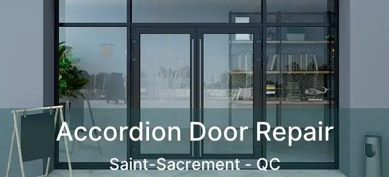 Accordion Door Repair Saint-Sacrement - QC