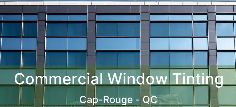 Commercial Window Tinting Cap-Rouge - QC