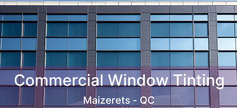 Commercial Window Tinting Maizerets - QC