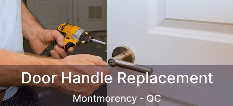 Door Handle Replacement Montmorency - QC