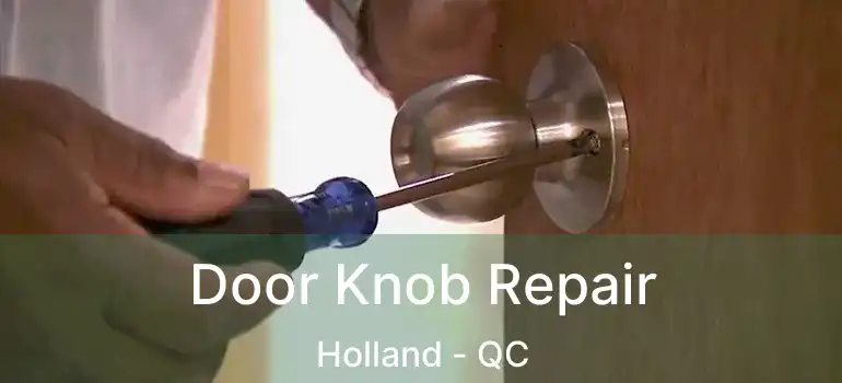 Door Knob Repair Holland - QC