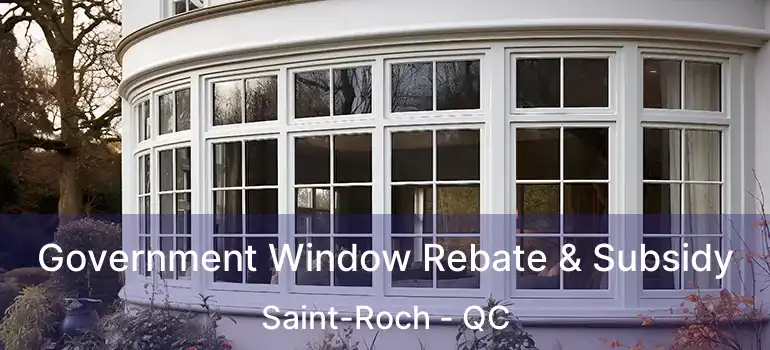 Government Window Rebate & Subsidy Saint-Roch - QC
