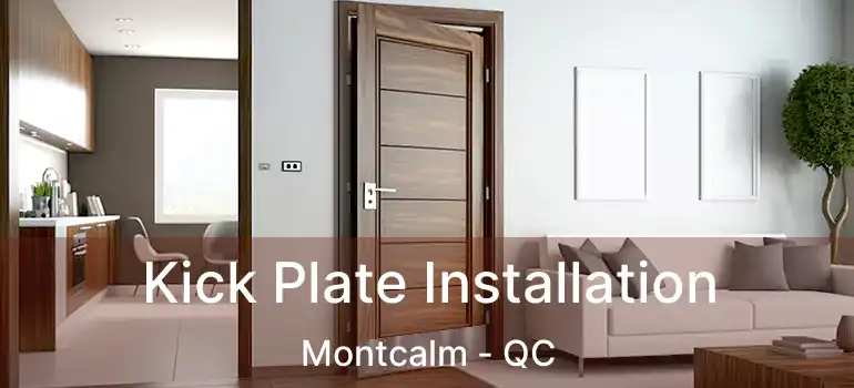 Kick Plate Installation Montcalm - QC