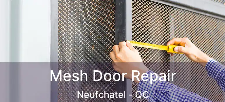 Mesh Door Repair Neufchatel - QC