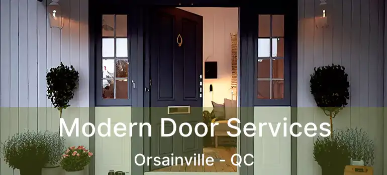 Modern Door Services Orsainville - QC