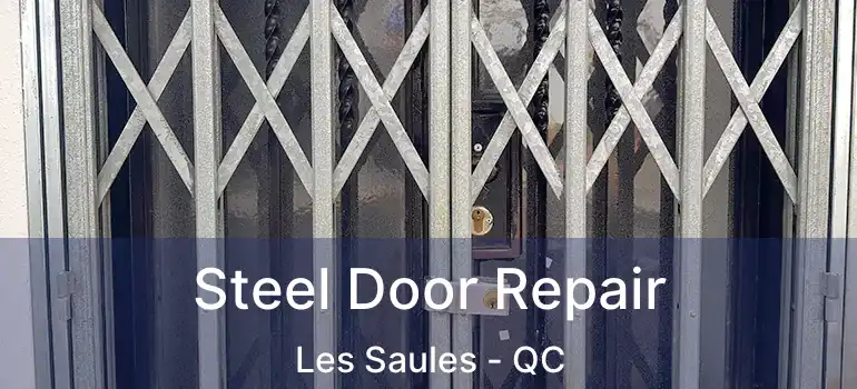 Steel Door Repair Les Saules - QC