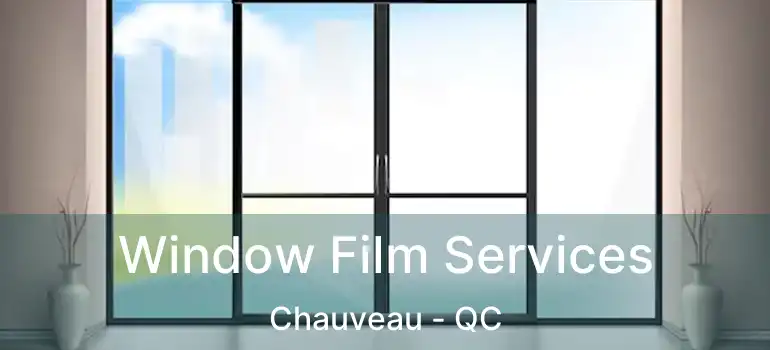 Window Film Services Chauveau - QC