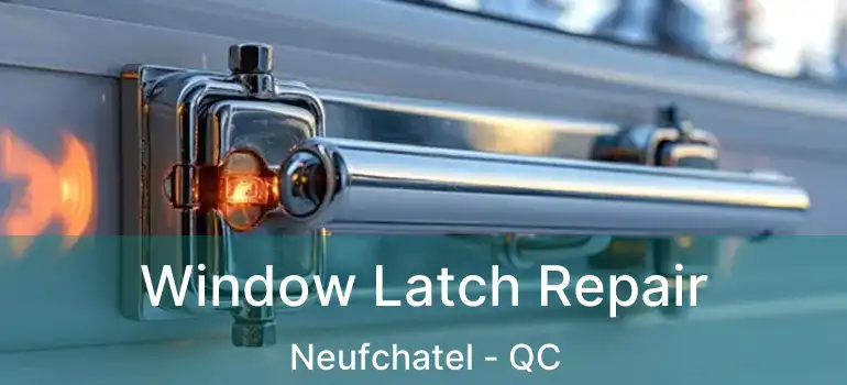 Window Latch Repair Neufchatel - QC