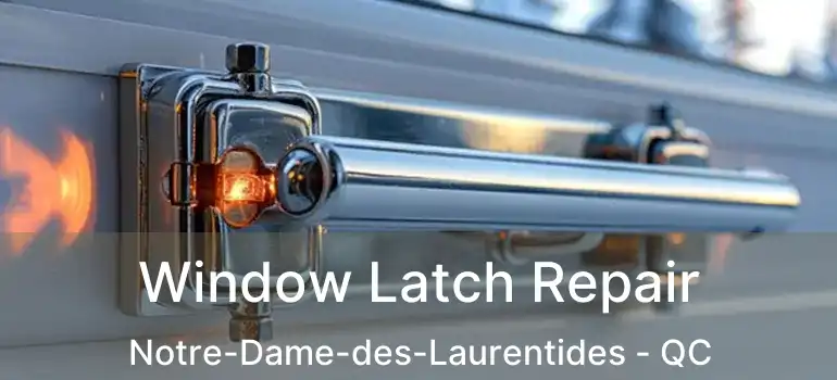 Window Latch Repair Notre-Dame-des-Laurentides - QC
