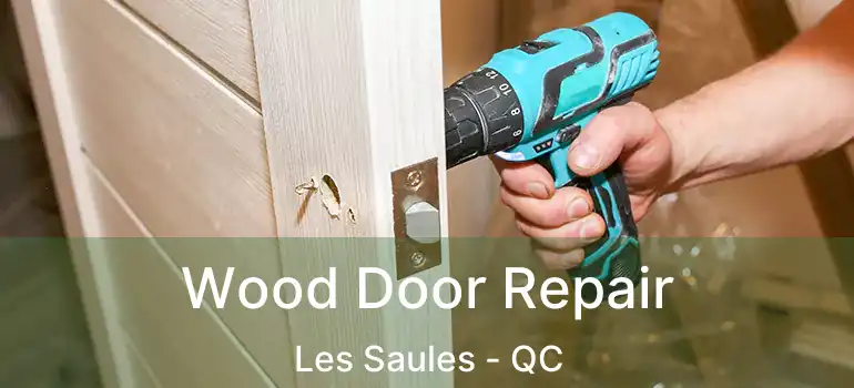  Wood Door Repair Les Saules - QC
